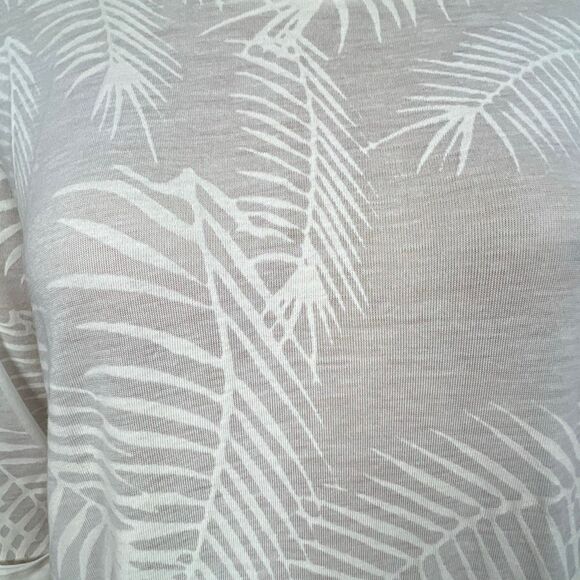 Tavik Swimwear White Sheer Palm Leaf Maxi Cover-Up Dress Size S M (045) - Picture 9 of 16